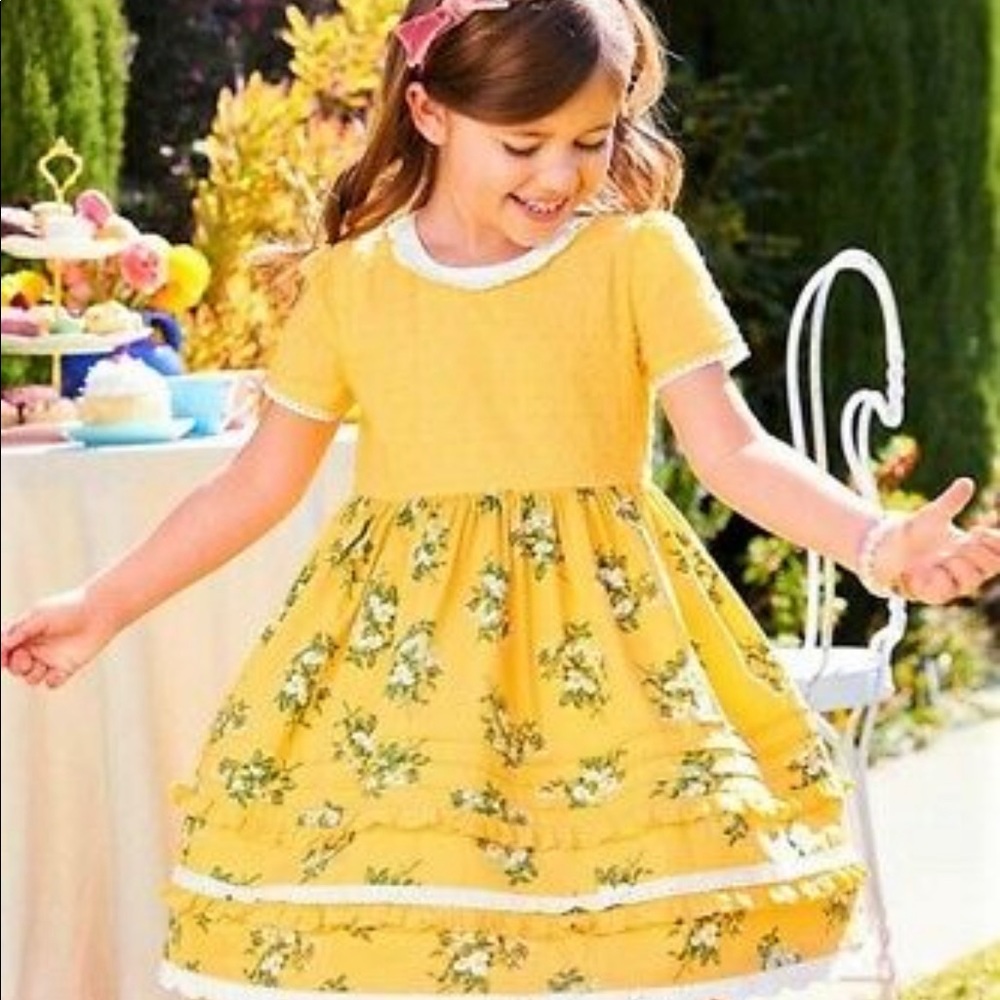 Matilda Jane dress with underskirt